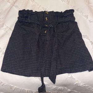 Plaid American Eagle mini skirt